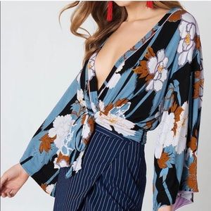 Free People That's a Wrap Top